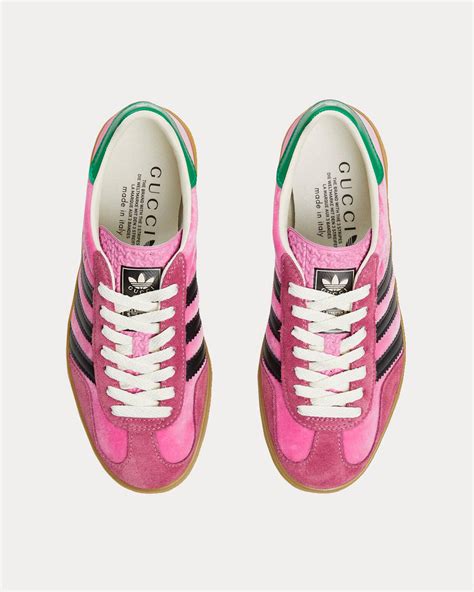 gucci adidas trainers pink|gucci adidas sambas pink.